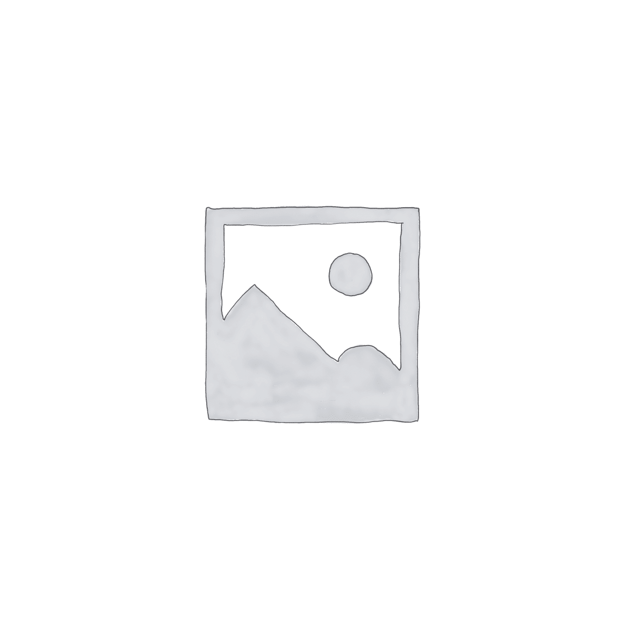 A simple placeholder image icon showing a gray outline of a photo with two triangular mountain shapes and a circle representing the sun, centered on a white background.